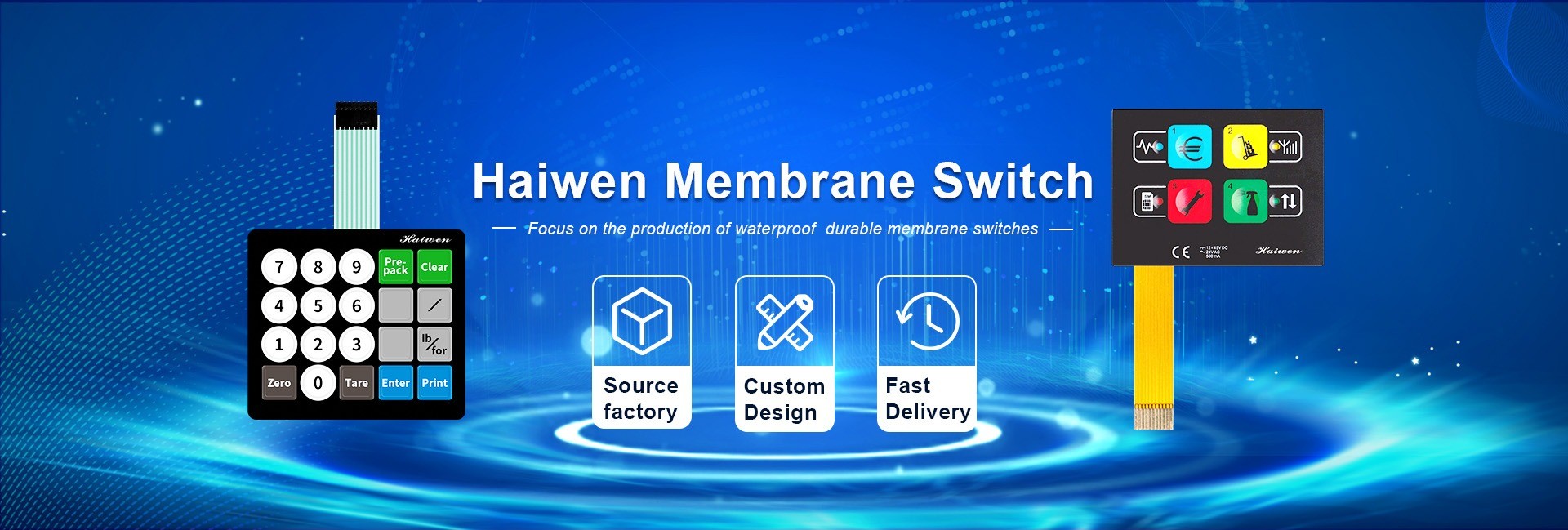 Kalite PET Devre Membran Anahtarı Fabrika