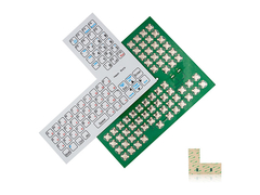 PET Panel Metal Dome Button PCB Membrane Switch